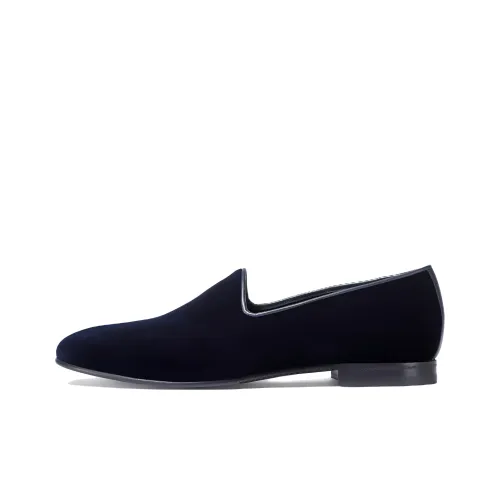 Ermenegildo Zegna Лоферы Blue Men's