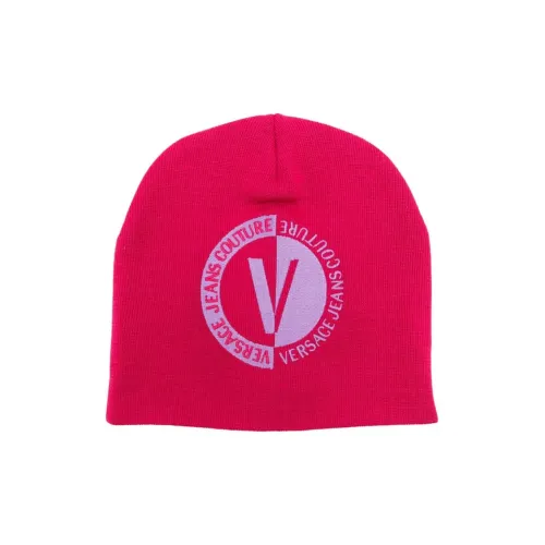 VERSACE JEANS COUTURE Шерсть Акрил Шапки-бини Мужской Розовый