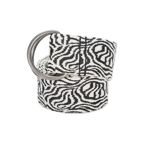 Dickies Значок Вышивка Ремень Унисекс Черный 4CM