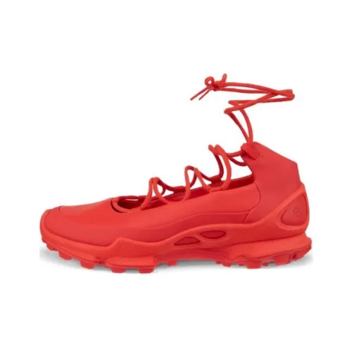 Ecco Низкий Топ Casual Женский Красный