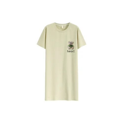 The Story Of The Flower Season Ночная сорочка Женская Светло-зеленая