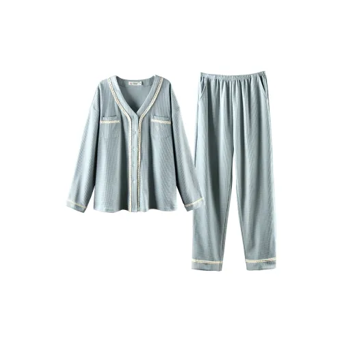 Empowering Words Пижамный комплект женский небесно-голубой