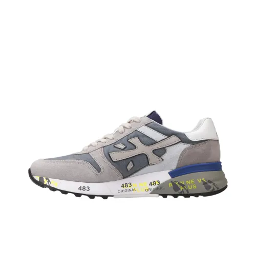 PREMIATA Mick Low Топ Повседневная обувь Мужская Серый Синий