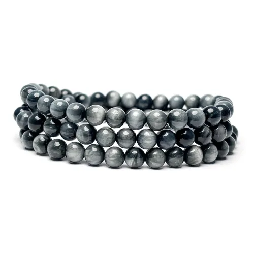 MOUNTAINS AND MANS Браслет из бусин с камнем «соколиный глаз» Удача Unisex