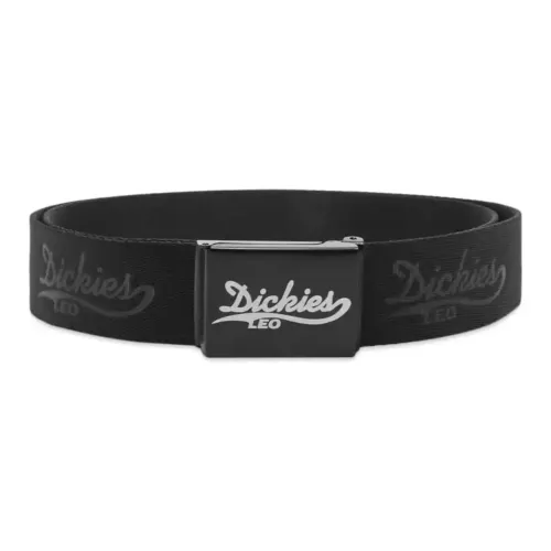 Dickies Логотип Дизайн Ремень Женские Черный Ширина 4CM