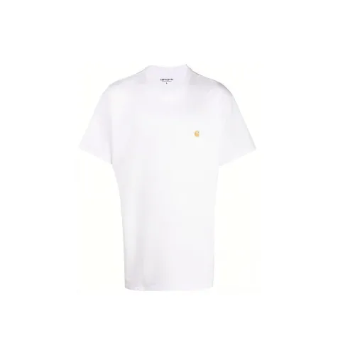 Carhartt WIP Белая Мужская Футболка