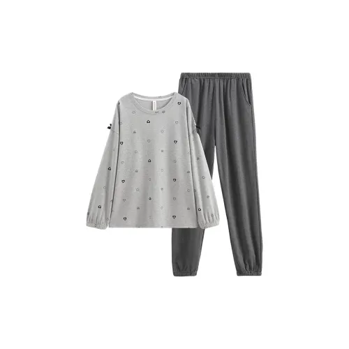 FENTENG Пижамный комплект женский цвет Фотиния серый