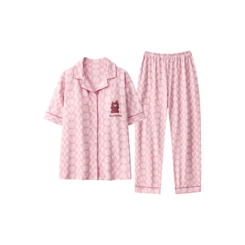 OEING Пижамный комплект женский Pink Bear