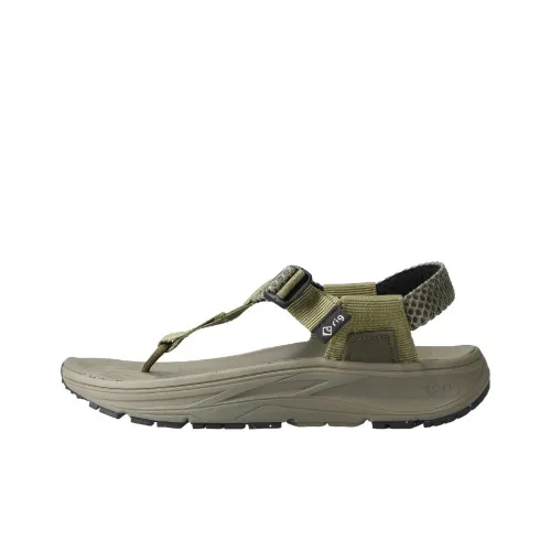 RIG FOOTWEAR Пляжные сандалии Зеленый Мужской