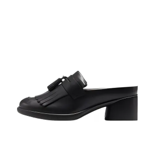 Ecco Домашние тапочки 5,5 см Женские Черные