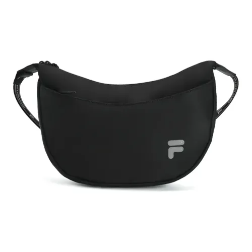 FILA FUSION Нейлоновая сумка через плечо маленькая унисекс черная