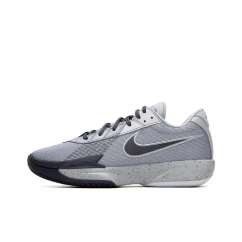 Nike Air Zoom г.T. Cut ACADEMY Баскетбольные кроссовки Низкий топ Черный Серый Унисекс