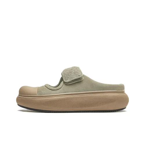 LINING Cloud Бродячий Marie Амортизация Износостойкий Низкий Топ Casual Женские Утонувшая Трава Серый