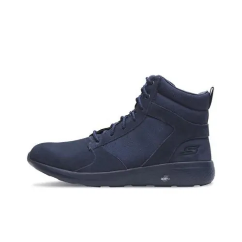Skechers ON THE GO CITY 2 Thermal Ankle Boots Snow Boots Men's Navy Blue