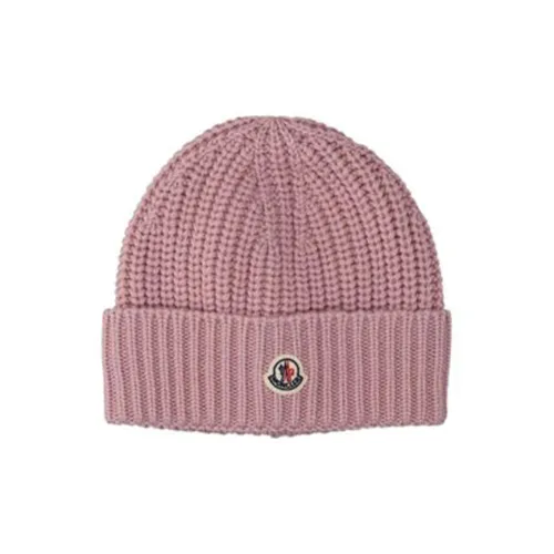 Moncler Шерстяные Шапки Женские Розовые