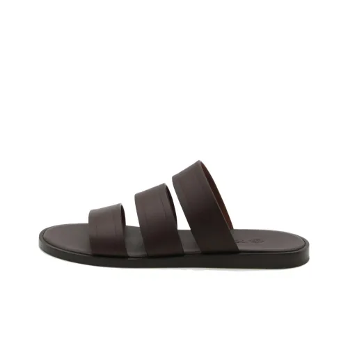 Loro Piana Слипоны Коричневый Мужской