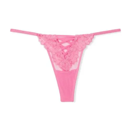 Victoria's Secret DREAM ANGELS Boho Floral Стринг Panty Multicolored Нижнее белье Женское 1 упаковка Персиково-розовый
