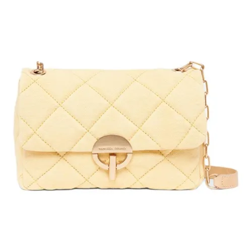 Vanessa Bruno Льняная ткань Полумесяц Сумка Сумка через плечо Женская Масляная