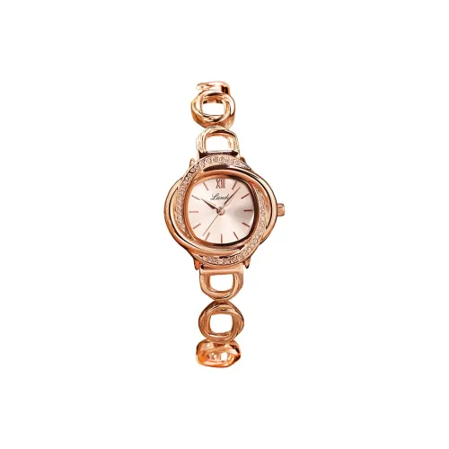 LANDU Кварцевый Movement Женские часы 28мм*28мм*9мм Золотой