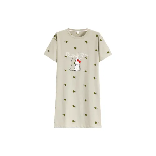 The Story Of The Flower Season Ночная сорочка Женская Светло-зеленая