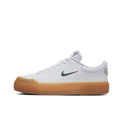 Nike Court Legacy Low Топ Кроссовки для скейтбординга Женские Белые
