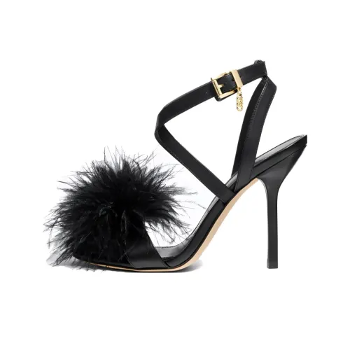 MICHAEL KORS One Ремешок Сандалии 10 см Женские Черные