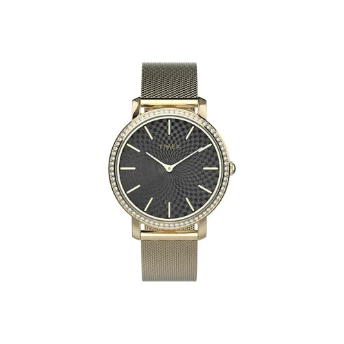 TIMEX Кварцевый Movement Женские Часы 34 мм Черные