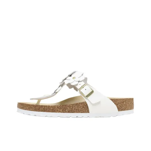 Birkenstock Gizeh Шлепанцы Женские Белые Стандартные