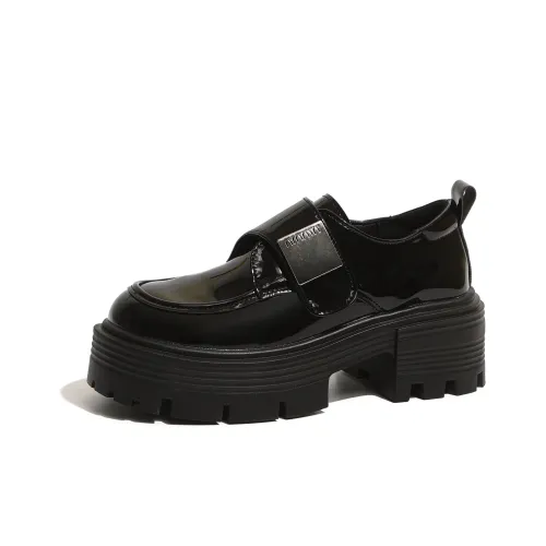 Moon Veil Лоферы 6,5 см Женские Черные