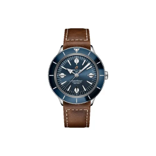 BREITLING Автоматический Механический Часы для мужчин, 42 мм, синий