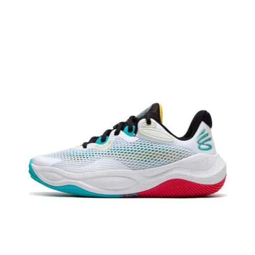 Under Armour Curry Splash 24 Баскетбольные кроссовки Низкие Топ Белый Унисекс