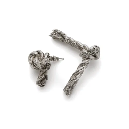 MM6 Maison Margiela Серьги из бронзы Серебряный Женские