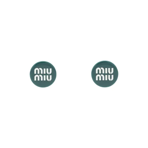 MIU MIU Серьги с эмалью Женские