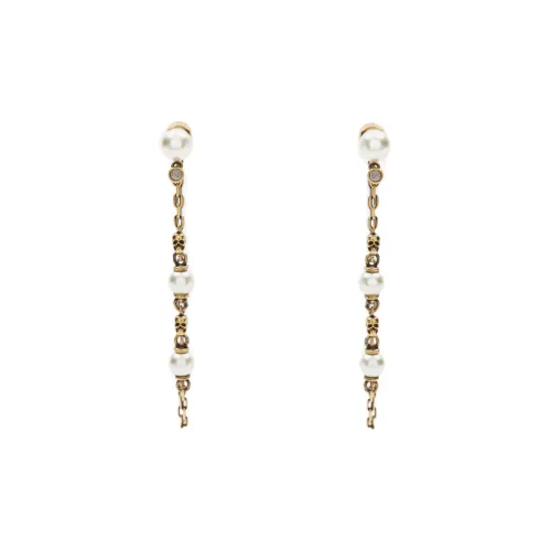 Alexander McQueen Серьги из бронзы Золотой Женские