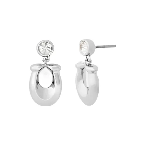 COACH Серебряные серьги из бронзы для женщин