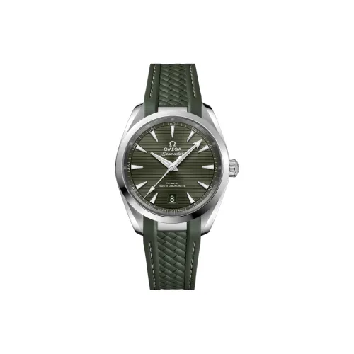 OMEGA Автоматический Механический Movement Унисекс AQUA TERRA 150 метров Часы 38 мм Зеленый