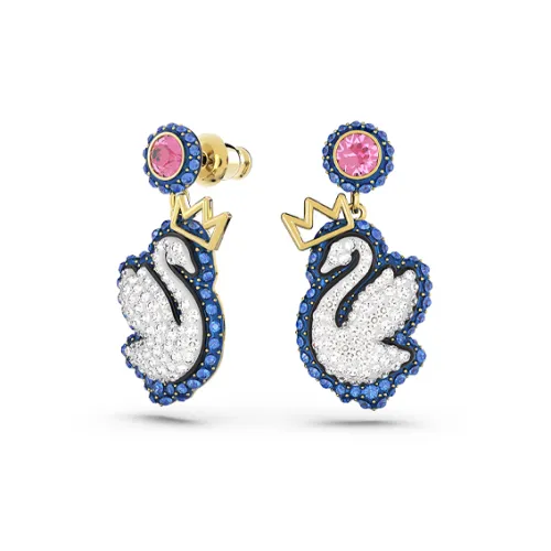 Swarovski Искусственный кристалл Серьги Женские Синие