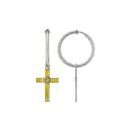 GUCCI Серьги из бронзы Желтые Женские