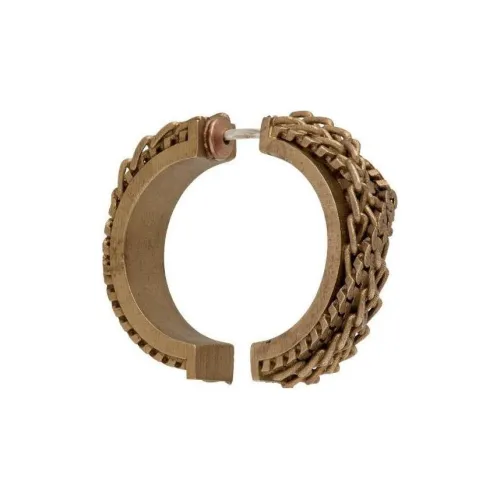 MM6 Maison Margiela Брассовые серьги Женские