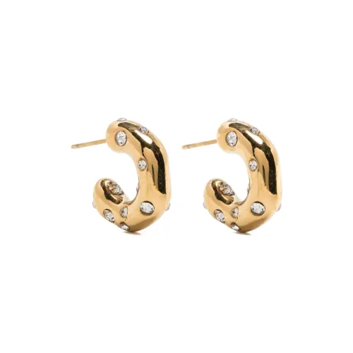 KENNETH JAY LANE 14K Gold 14K Gold-Plated Brass Earrings Женские Золото