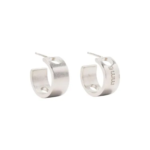 MM6 Maison Margiela Серьги из бронзы Серебряный Женские