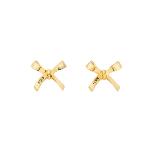 FENDI Медные Серьги Золотые Женские