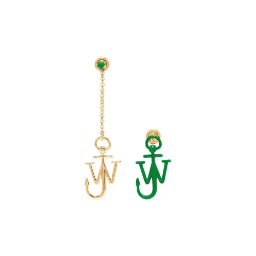 JW Anderson Brass Earrings Золотой Женские