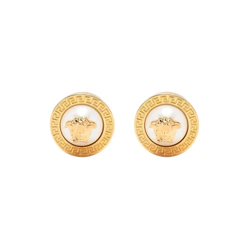 VERSACE Металлические Серьги Золотые Женские