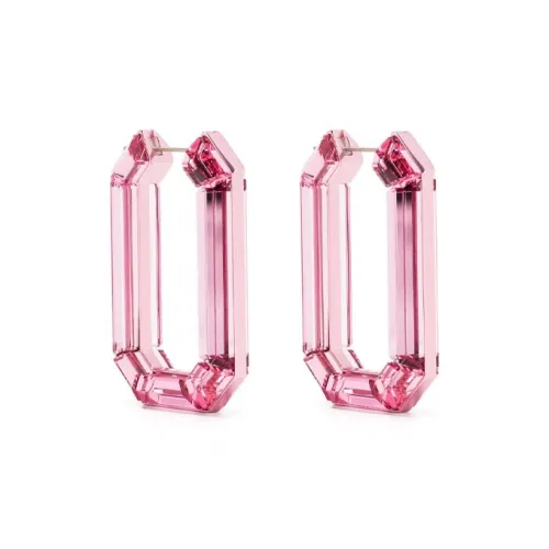 Swarovski Lucent Серьги Розовые Женские