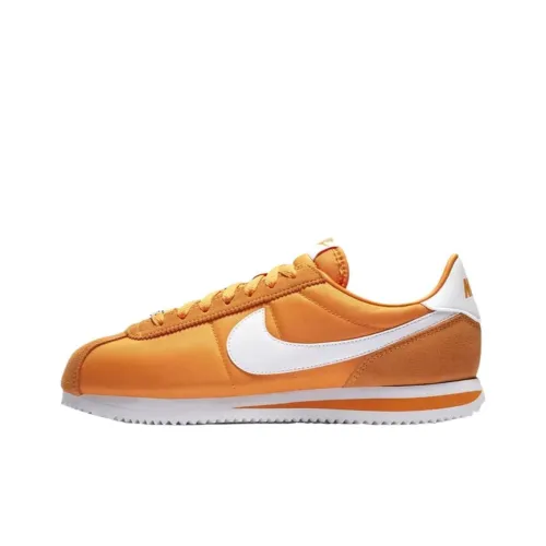 Nike Cortez Shock Absorbers Slip-Resistant Abrasion-Resistant Low-Top Беговые кроссовки Unisex Orange