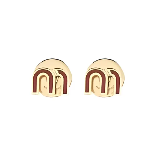 MIU MIU Серьги из бронзы Женские