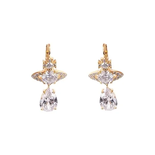 Vivienne Westwood Серьги из металла унисекс золото