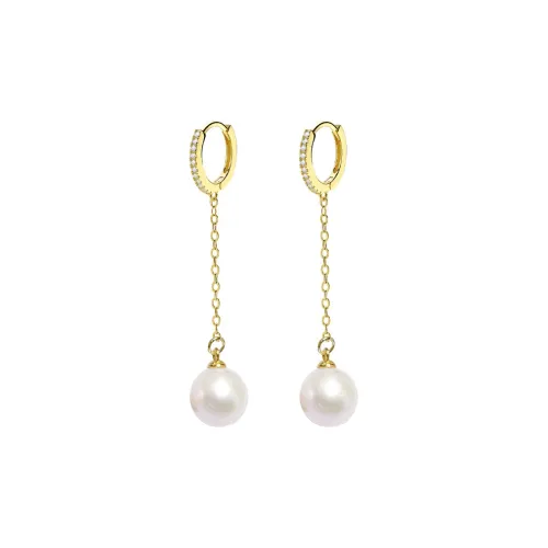 NATURALLYJOJO Циркон Искусственная Жемчужина Серьги Женские