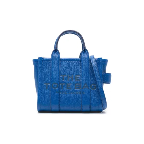 MARC JACOBS Full GRAIN LEATHER Тоут Сумка Сумка для покупок Сумка через плечо Сумка Экстра мини Женская Синяя